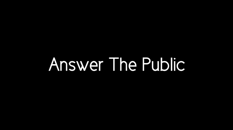 Answer The Public Review